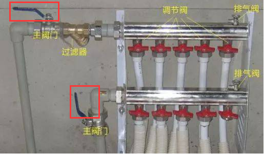 地源熱泵地暖分集水器開關如何打開與關閉？